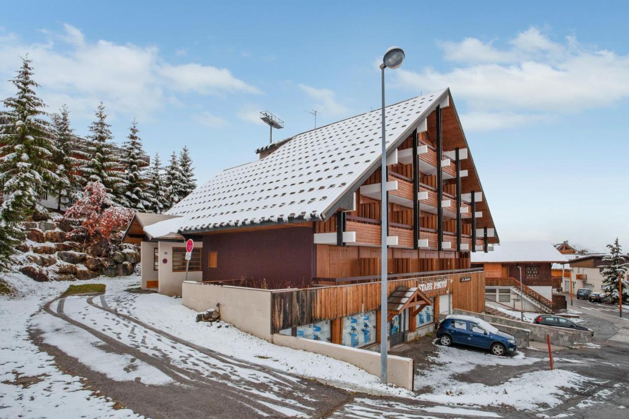 Appartement Spacieux L'Alpe D'Huez, Balcon Exterior photo